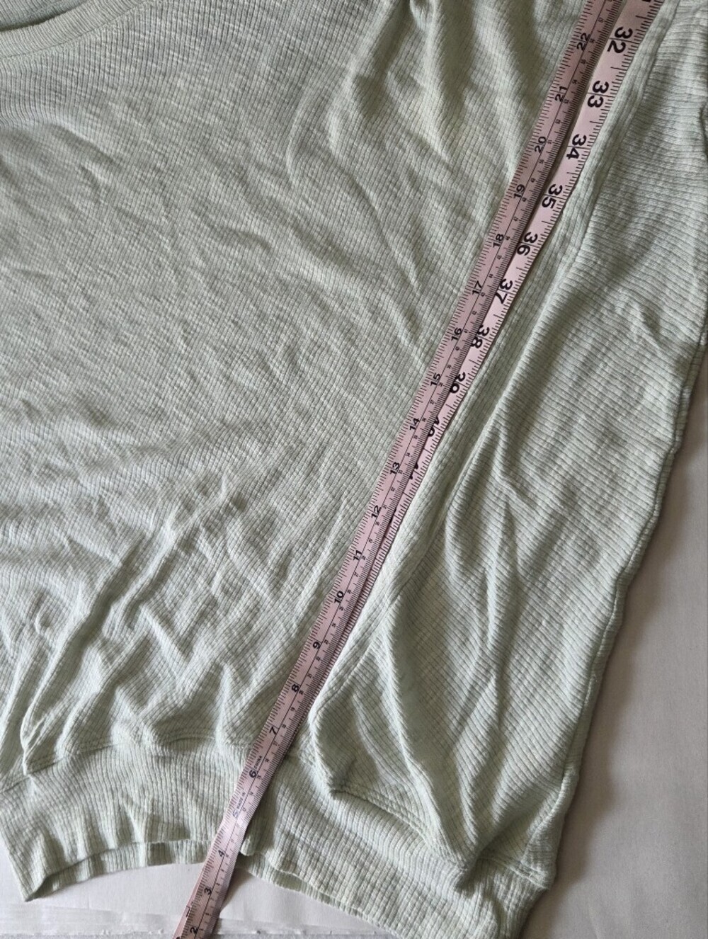 Anthropologie Damiana Pullover Heathered Mint Green Long Sleeve Knit Top XS - Picture 11 of 12